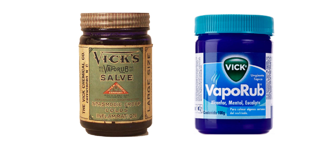 Vicks VapoRub - Then and Now