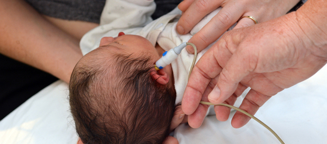 Infant hearing screening