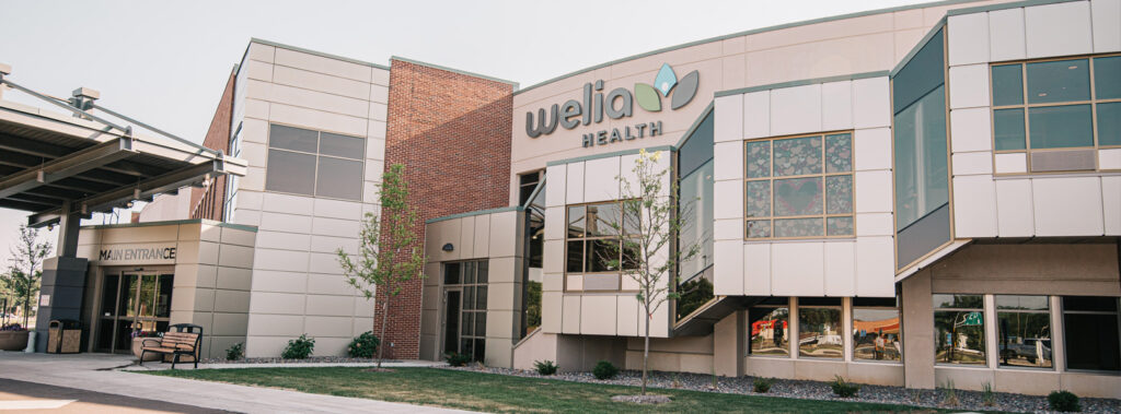 Welia Health Mora, photo of main entrance