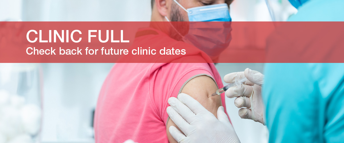 Clinic Full: Please check back for future clinic dates