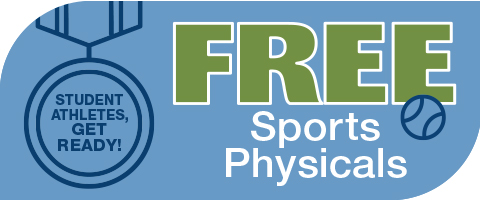 Free Sports Physicals, Student Athletes Get Ready