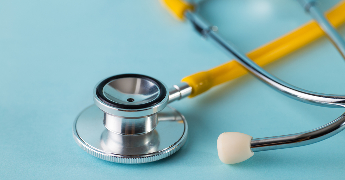 Close-up of stethoscope