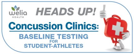 Heads Up! Concussion Clinics. Baseline testing for student-athletes.
