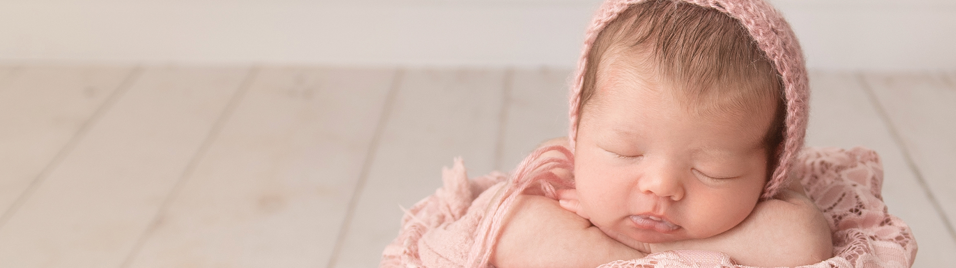 Adorable baby sleeping