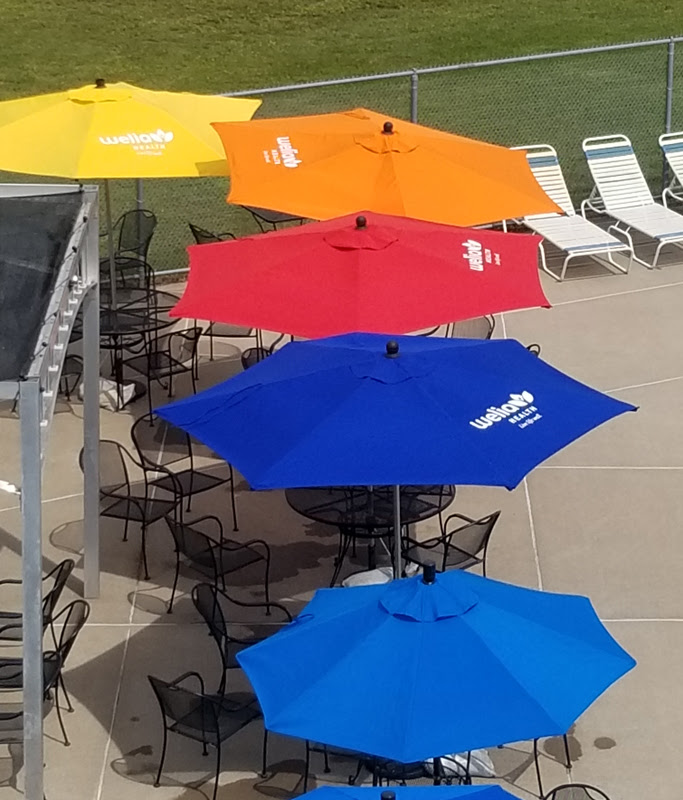 Colorful umbrellas