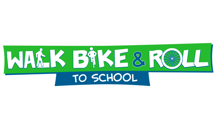 National Walk Bike and Roll to School logo' width=