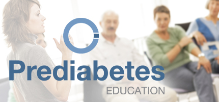 Prediabetes education logo