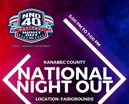 illustration of National Night Out 40th Anniversary
