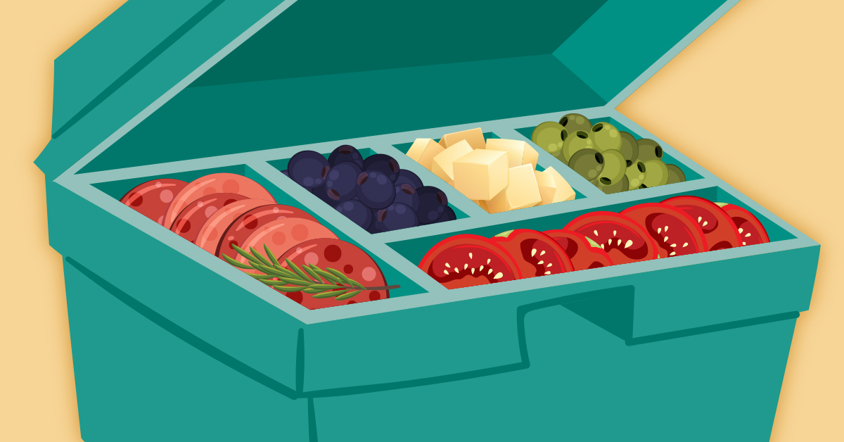 Charcuterie Board In A Tackle Box