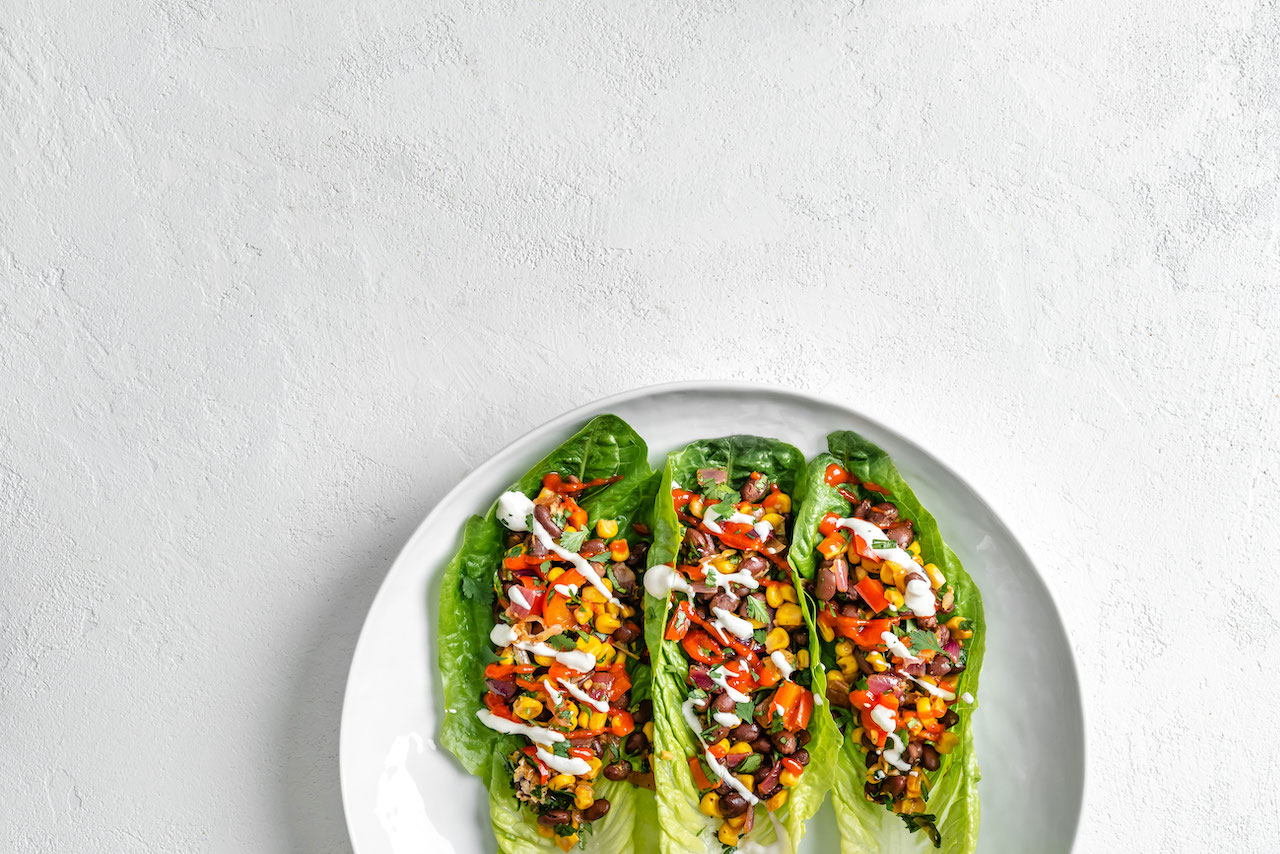 Southwestern lettuce wraps