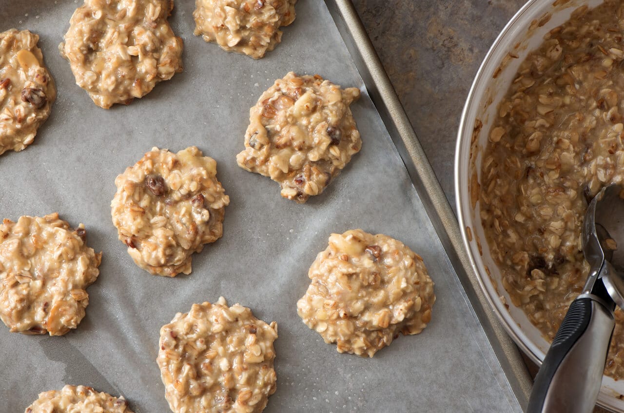 Banana oatmeal cookies