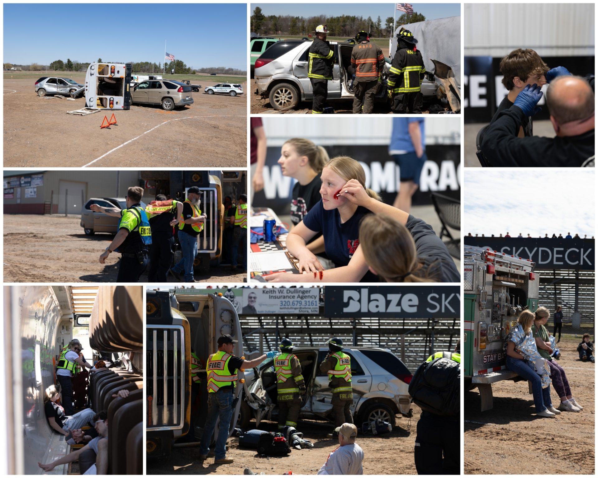 Mass Casualty Incident (MCI) training exercise