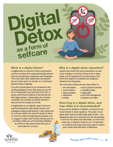 Downloadable PDF: Digital Detox