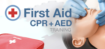 First Aid, CPR + AED Training logo